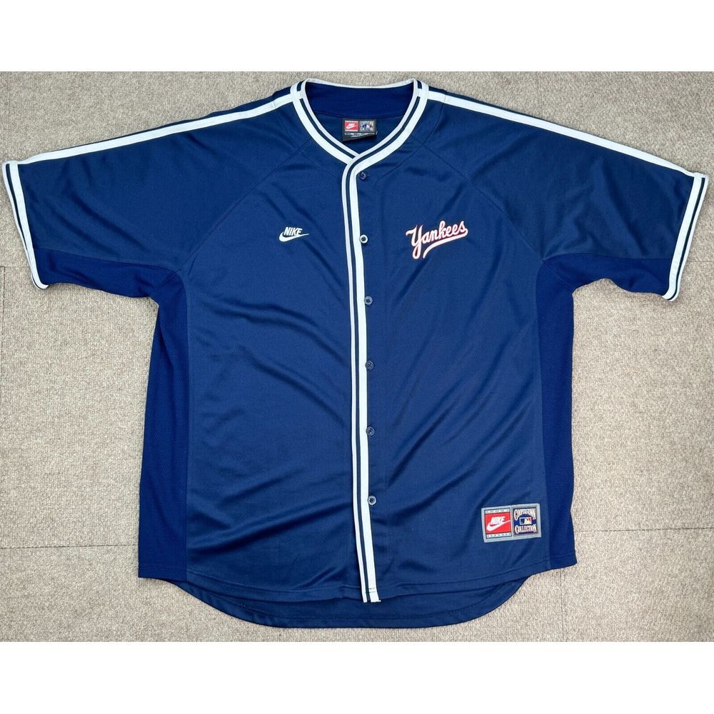 Nike Cooperstown Collection Vtg Rare‎ Yankees #44 Reggie Jackson Jersey Size XXL